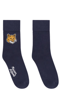 Cotton socks with logo